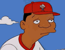 Simpsons Daryl Strawberry GIF - Simpsons Daryl Strawberry The Simpsons GIFs