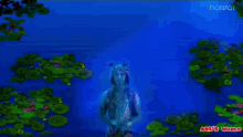 a man in a costume with the words anu 's world on the bottom right