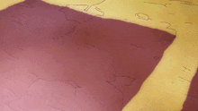 a shadow of a person 's face is cast on a pink surface