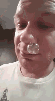 Marian Bubble Nose Snot Bubble GIF - Marian Bubble Nose Marian Bubble  Bubble Nose - Discover & Share GIFs
