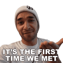 its the first time we met wil dasovich its our first encounter its our first meeting we met for the first time