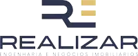 a logo for a company called realizar is shown on a white background