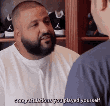 dj khaled played loser owned tricked