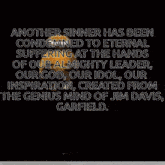 Garftopia Garfield GIF - Garftopia Garfield Sin GIFs