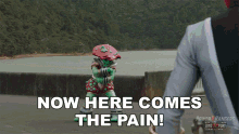 Now Here Comes The Pain Sporix GIF - Now Here Comes The Pain Sporix Power Rangers Dino Fury GIFs