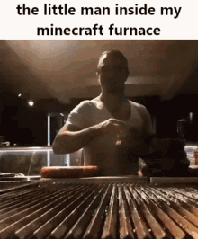 Minecraft Furnace GIF - Minecraft Furnace Salt Bae GIFs