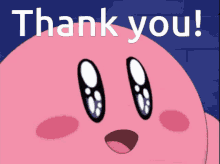 Kirby Thank You Kirby GIF - Kirby Thank You Kirby GIFs