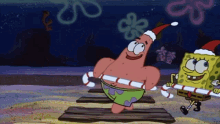 Spongebob Christmas GIF - Spongebob Christmas Dance GIFs