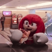 Knuckles Knuckles The Echidna GIF - Knuckles Knuckles The Echidna Knuckles The Echidna Side Eye GIFs
