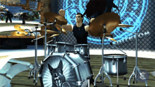 Drummer Sean Kinney GIF - Drummer Sean Kinney Alice In Chain GIFs