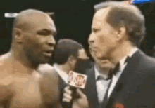 Broke Back GIF - Mike Tyson Boxing Interview GIFs