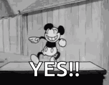 Mickey Mouse Happy Dance GIF