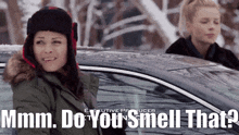 Chicago Fire Leslie Shay GIF - Chicago Fire Leslie Shay Mmm Do You Smell That GIFs