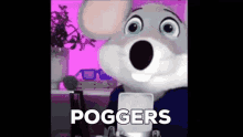 Pog Poggers GIF - Pog Poggers Chuck E Cheese GIFs