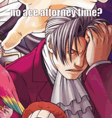 Ace Attorney Time GIF