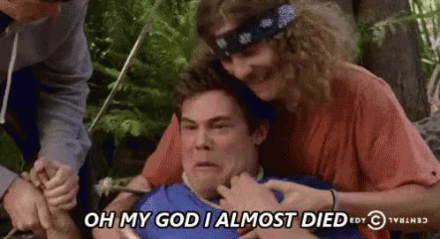 Oh My God I Almost Died GIF - Almost - Discover & Share GIFs