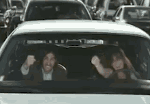 Isabelle Huppert Headbanging GIF - Isabelle Huppert Headbanging In Car GIFs