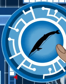 Blue Whale Power Disc Wild Kratts GIF - Blue Whale Power Disc Wild Kratts The Kratt Brothers GIFs
