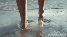Feet In The Sand Where The Crawdads Sing GIF - Feet In The Sand Where The Crawdads Sing Footprints In The Sand GIFs