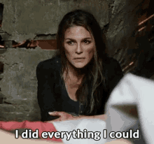 The100 Abby Griffin GIF - The100 Abby Griffin I Did Everything I Could GIFs