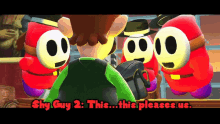 Smg4 Shy Guy GIF - Smg4 Shy Guy This Pleases Us GIFs