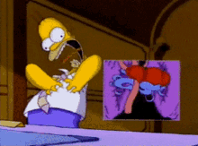 Homer Simpson Heart Attack GIF - Homer Simpson Heart Attack The Simpsons GIFs