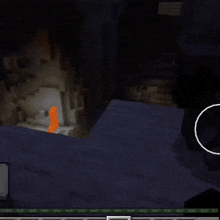 a screenshot of a video game with a circle around a person 's head