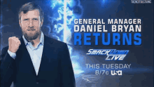 Daniel Bryan Returns GIF - Daniel Bryan Returns General GIFs
