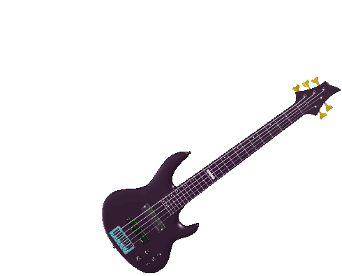 Bass Guitar Uc6f Sticker - Bass Guitar Uc6f Stickers