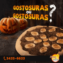 Halloween Pizza GIF - Halloween Pizza Gostosuras GIFs
