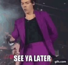 Harry Styles See Ya GIF - Harry Styles See Ya See You Later GIFs