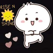 Rise And Shine Cute Dance GIF - Rise And Shine Cute Dance Aww Cute GIFs