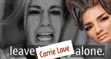 leave britney alone leave carrie love alone crying angry