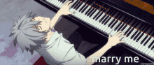 Kaworu Nagisa Marry Me GIF - Kaworu Nagisa Marry Me GIFs