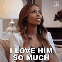 I Love Him So Much Lilly Winthrop GIF - I Love Him So Much Lilly Winthrop The Oval GIFs