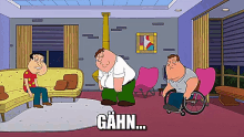 Family Guy: Erschöpfung GIF - Gähn Müde Family Guy GIFs