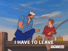 I Have To Leave Shipwreck GIF