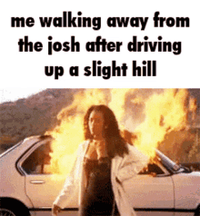 Me Walking Away From The Josh Epic Car GIF