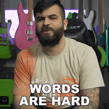 Words Are Hard Andrew Baena GIF - Words Are Hard Andrew Baena I Cant Explain It Into Words GIFs
