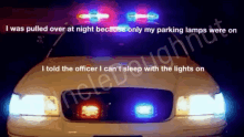 police joke lights funny