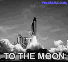 Rocket To The Moon GIF