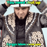 Kyrgyz Islam Makhachev Owns You GIF - Kyrgyz Islam Makhachev Owns You Kyrgyz Islam GIFs