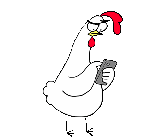 Chicken Chicken Bro Sticker - Chicken Chicken Bro Phone Stickers
