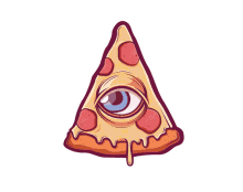 Pizza Illuminati GIF - Pizza Illuminati All Seeing Eye GIFs