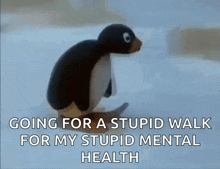 Pingu Walking GIF - Pingu Walking Scared GIFs