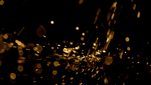 Golden Particles Cover Gif GIF - Golden Particles Cover Gif GIFs