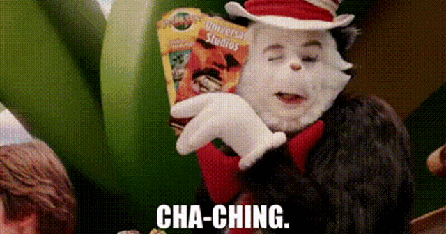 Cha Ching GIF Cha Ching Cat Discover Share GIFs