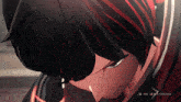 a close up of a person 's face in a video game with a photo mode button