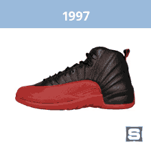1997: Air Jordan 12 "Flu Game" GIF - Sole Collector Air Jordan Shoe GIFs
