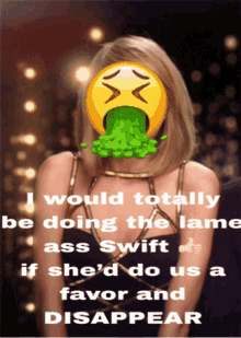 Taylor Swift Shed Do Us A Favor And Disappear GIF - Taylor Swift Shed Do Us A Favor And Disappear GIFs